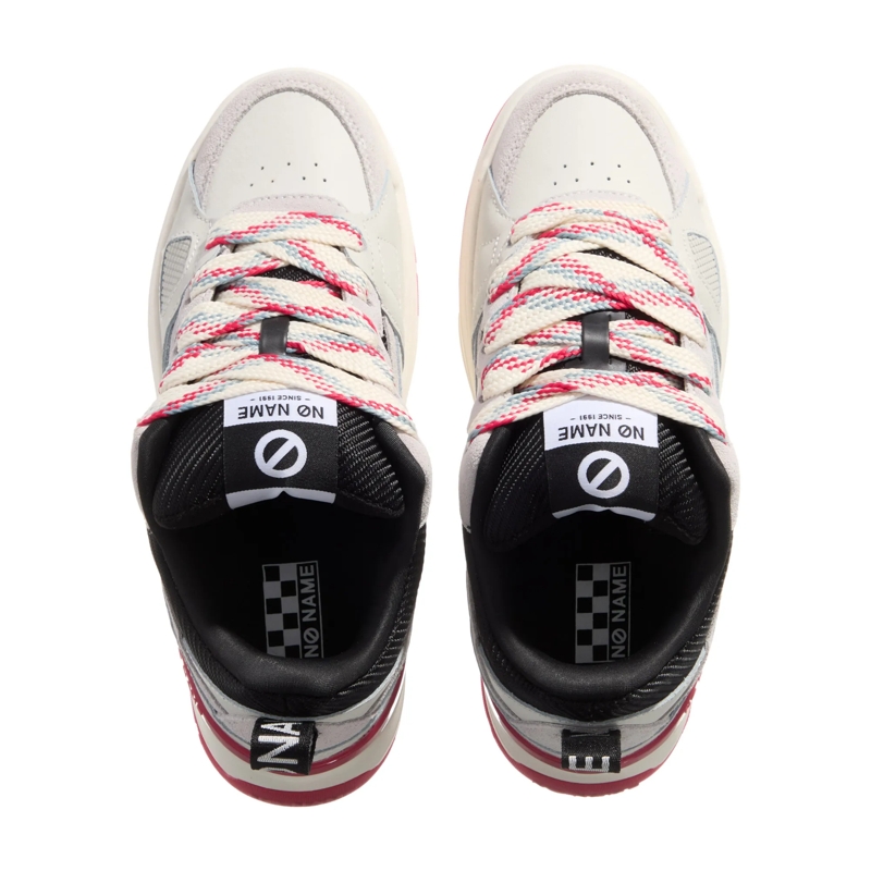No Name Lage-top sneaker Nollie Sneaker W Dove/Black Tpu Red(Image 5)