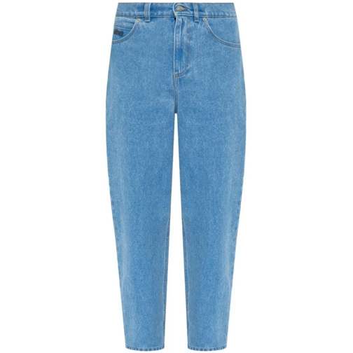 Marni Mid-Rise Tapered-Leg Jeans Blue Jeans