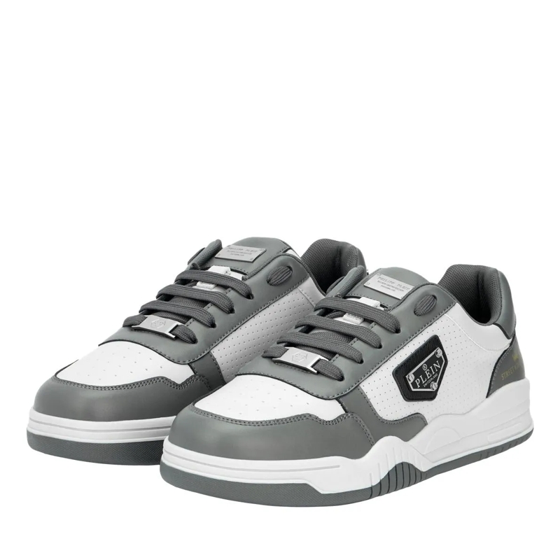 Philipp Plein Low-Top-Sneaker Lo-Top Turnschuhe Street grau(Image 2)