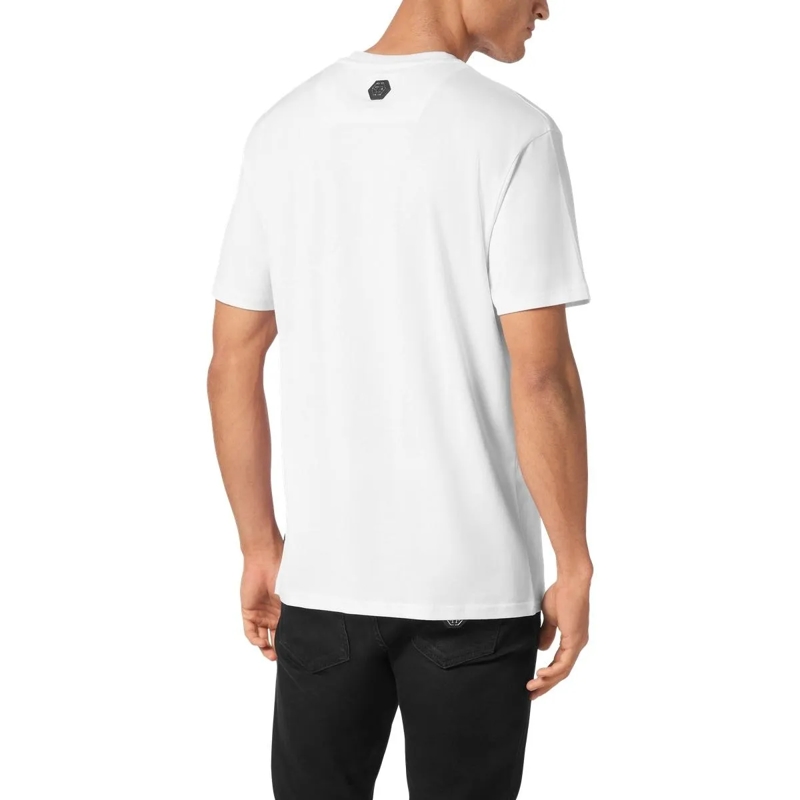 Philipp Plein T-Shirt T-Shirt Racing weiss(Image 2)