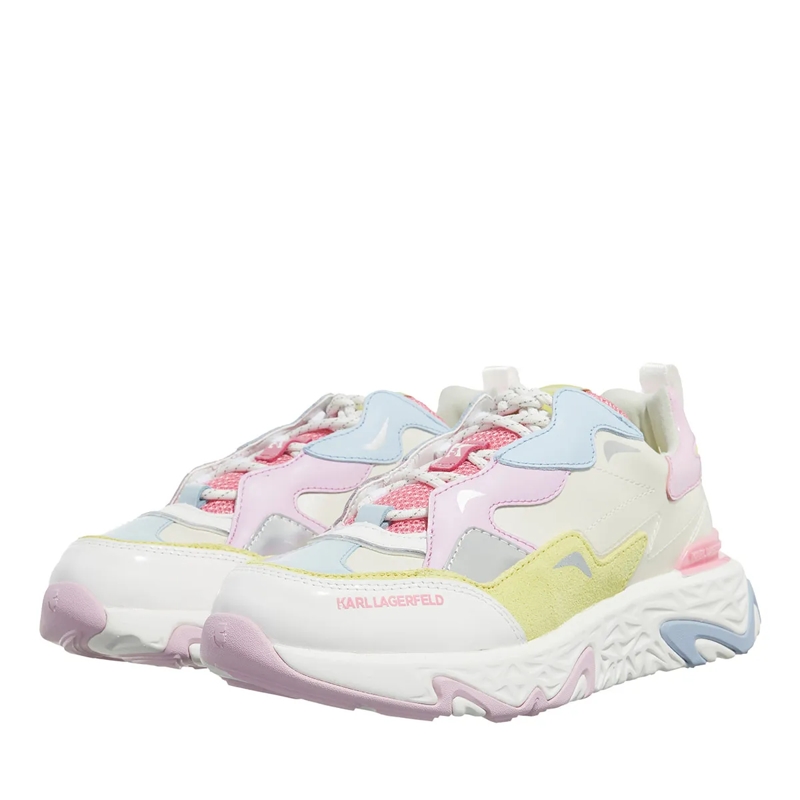 Karl Lagerfeld Low-Top-Sneaker Blaze Strike Lace Lthr Floratonal Mix Lthr & Txt(Image 3)