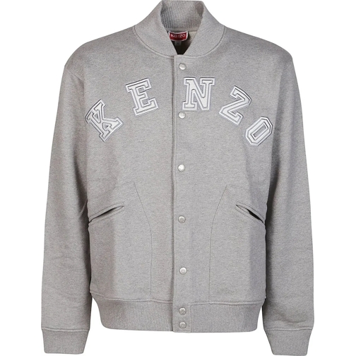 Kenzo  Academy Bomber Sweatshirt Grey grau