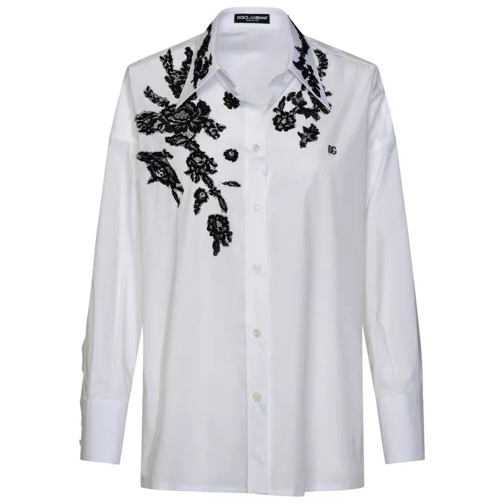 Dolce&Gabbana White Cotton Shirt White 