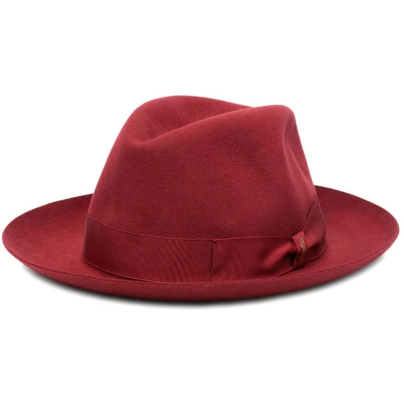 Borsalino  Hats Bordeaux rot
