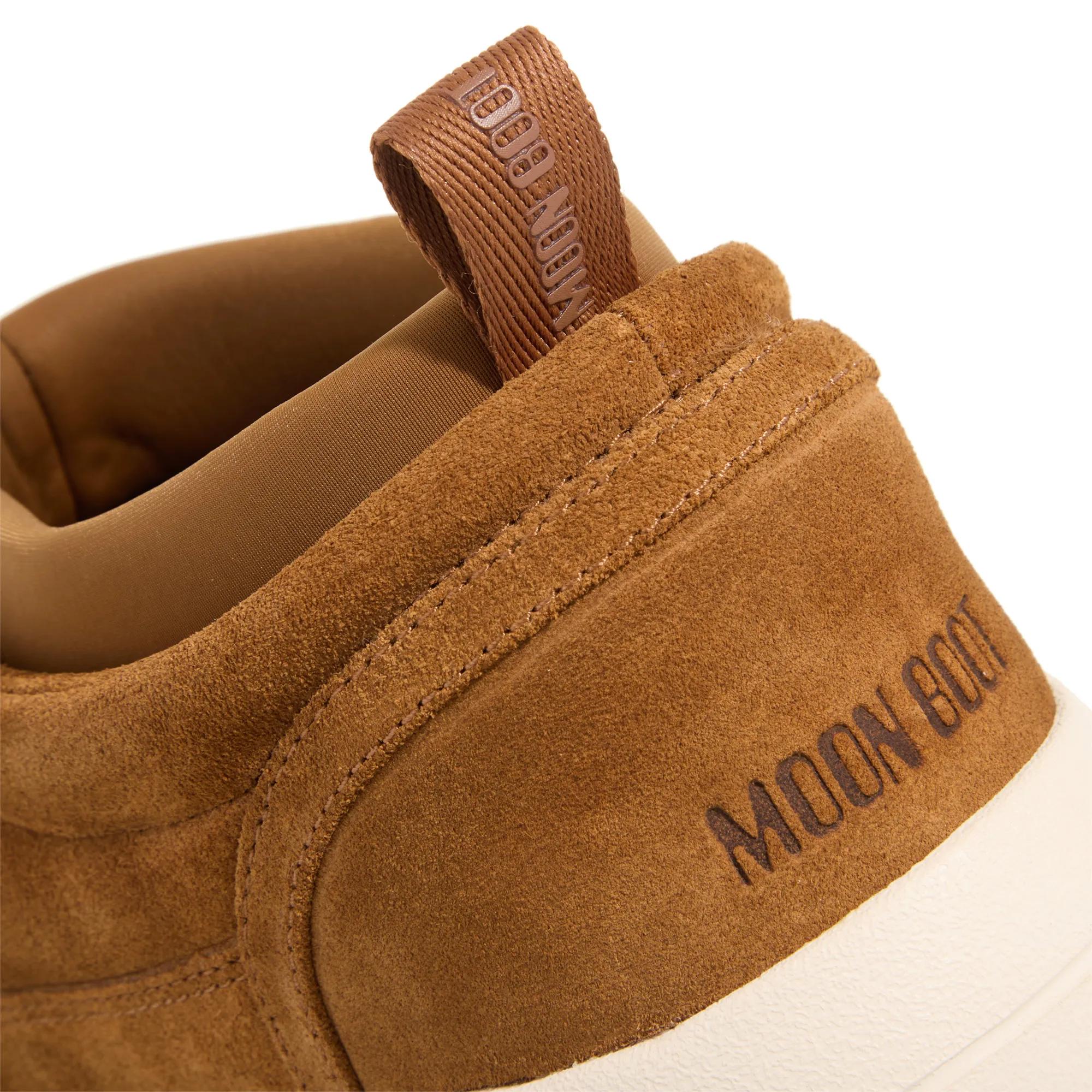 スニーカー MOON BOOT Park Soft Suede Sneakers Cognac Park for Women | Moon Boot®