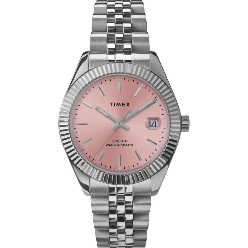 Timex Automatikuhr Quarz-Analoguhr Timex Legacy pink