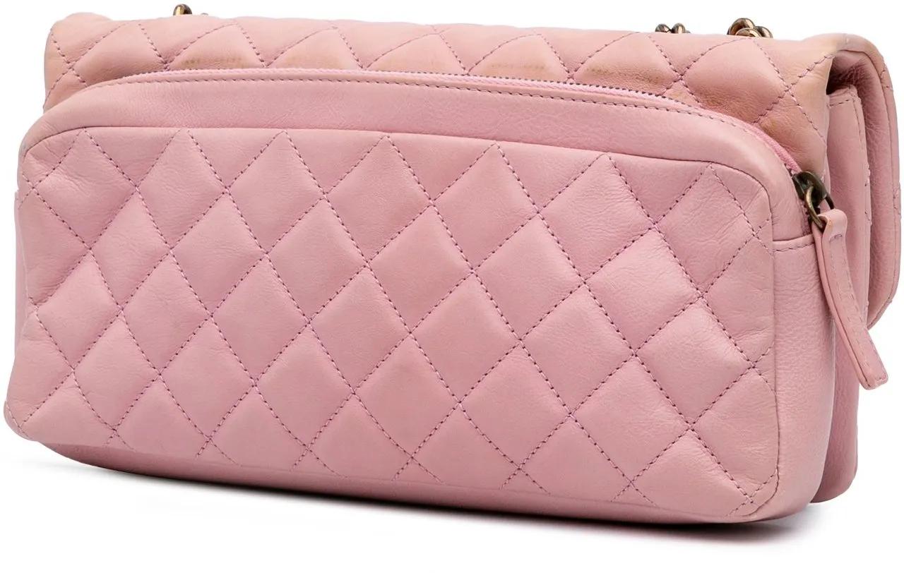 Thumbnail - Chanel Hobo Bags - Quilted Calfskin CC Crown Flap - Gr. unisize - in Gold - für Damen