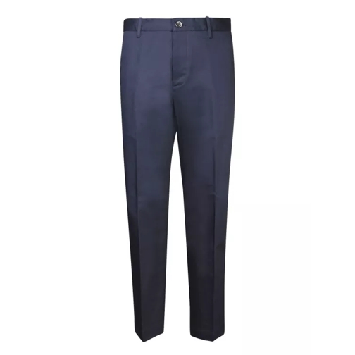 Nine In The Morning Dark Blue Tailored Trousers Blue 