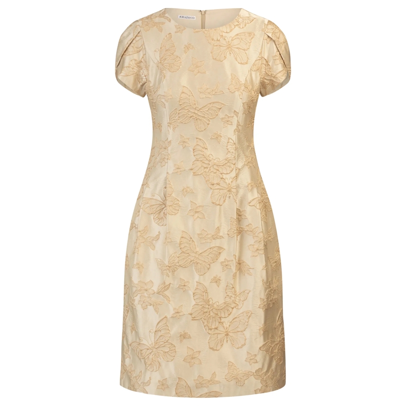 Kraimod Midikleid Cocktailkleid gold