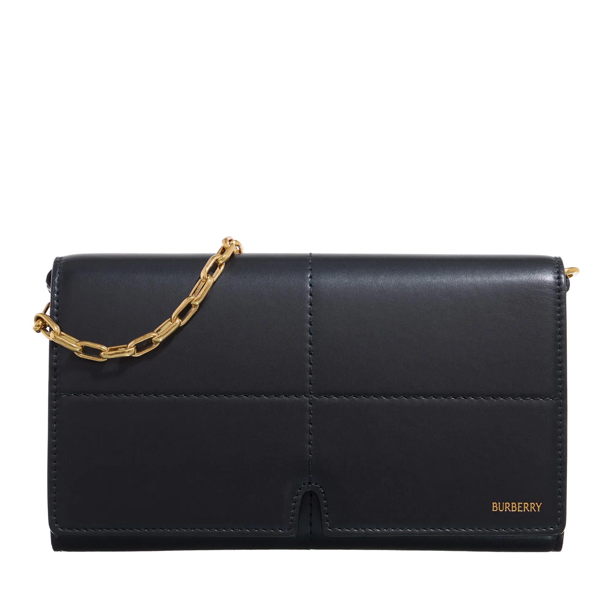 Burberry Portemonnaie - Ls Wallet On Chain Slt - Gr. unisize - in Schwarz - für Damen