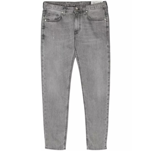 Eleventy Low-Rise Skinny Jeans Grey 