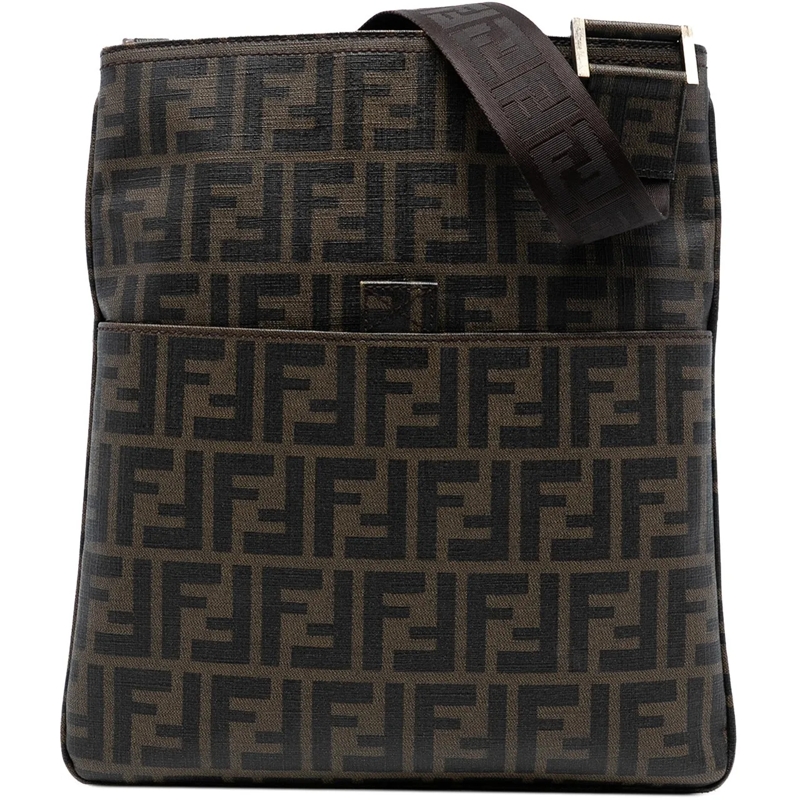 Fendi Sac à bandoulière Zucca Spalmati Crossbody braun