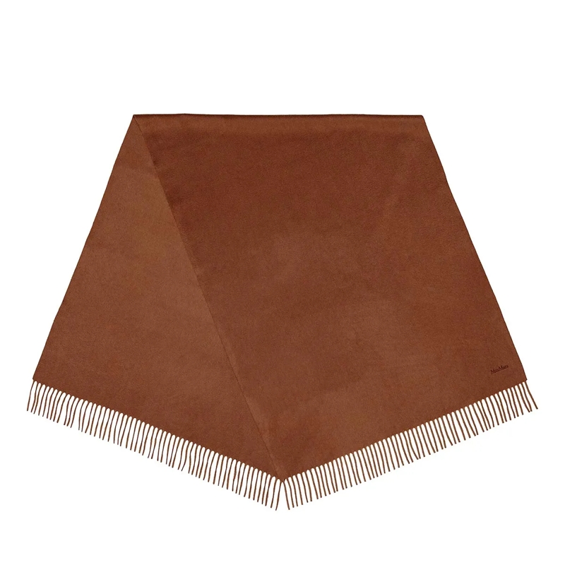 Max Mara Kaschmirschal Baci Cuoio