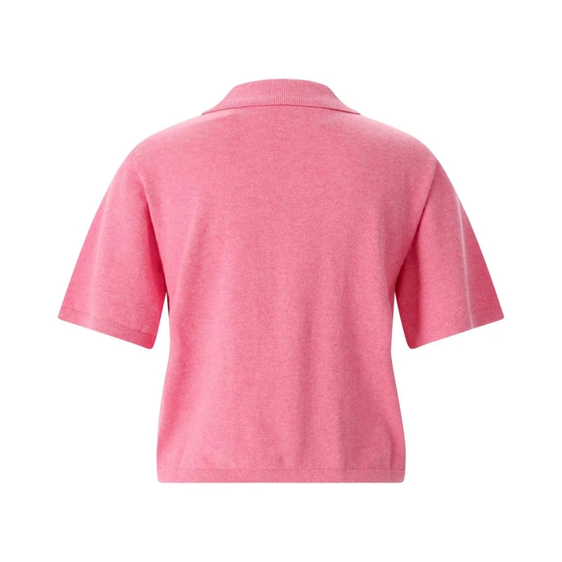 Isabel Marant Poloshirt Poloshirt Althea aus Strick pink(Image 2)