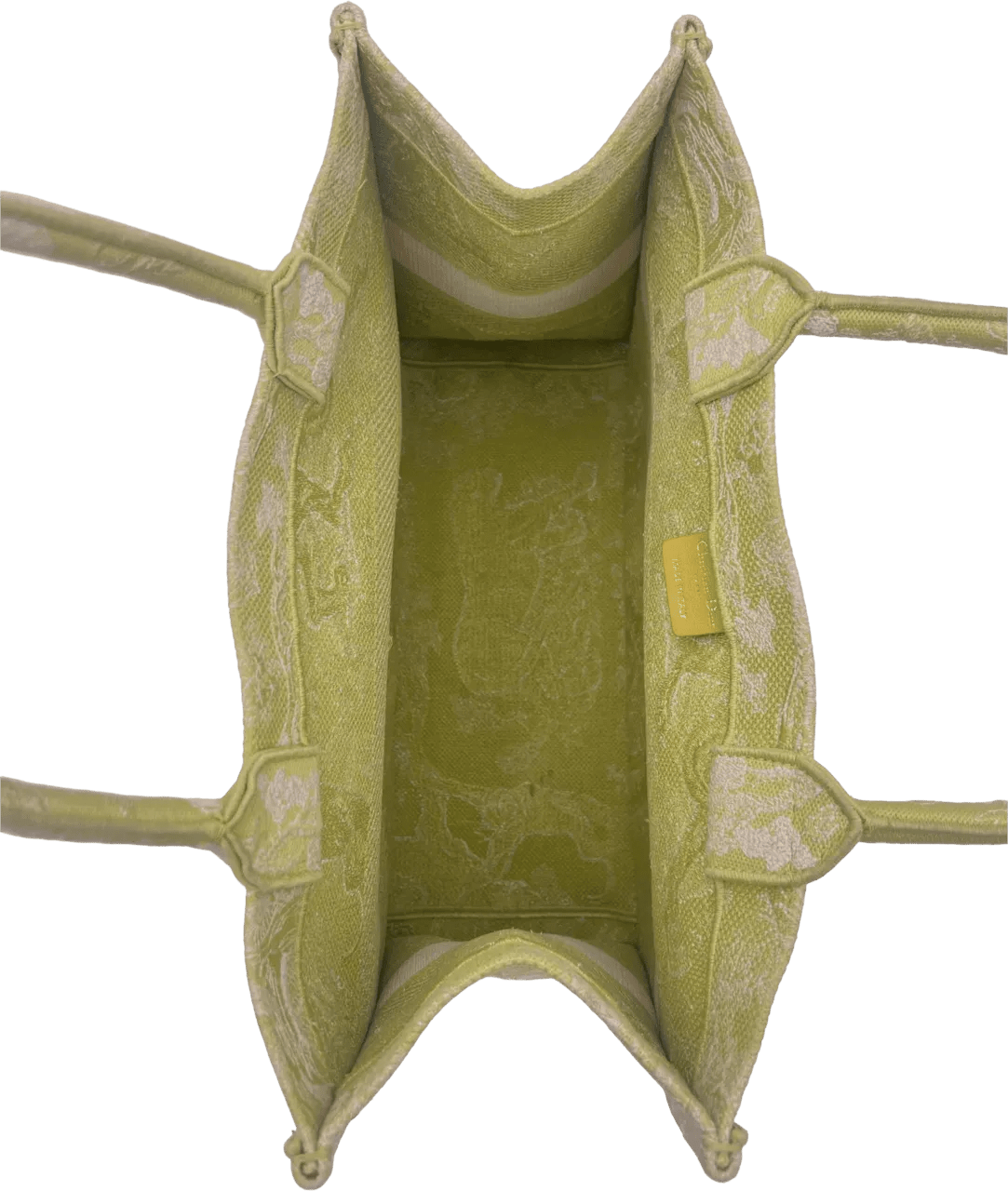 Thumbnail - Christian Dior Crossbody Bags - Dior Tote Book - Lemon Jungle - Gr. unisize - in Grün - für Damen