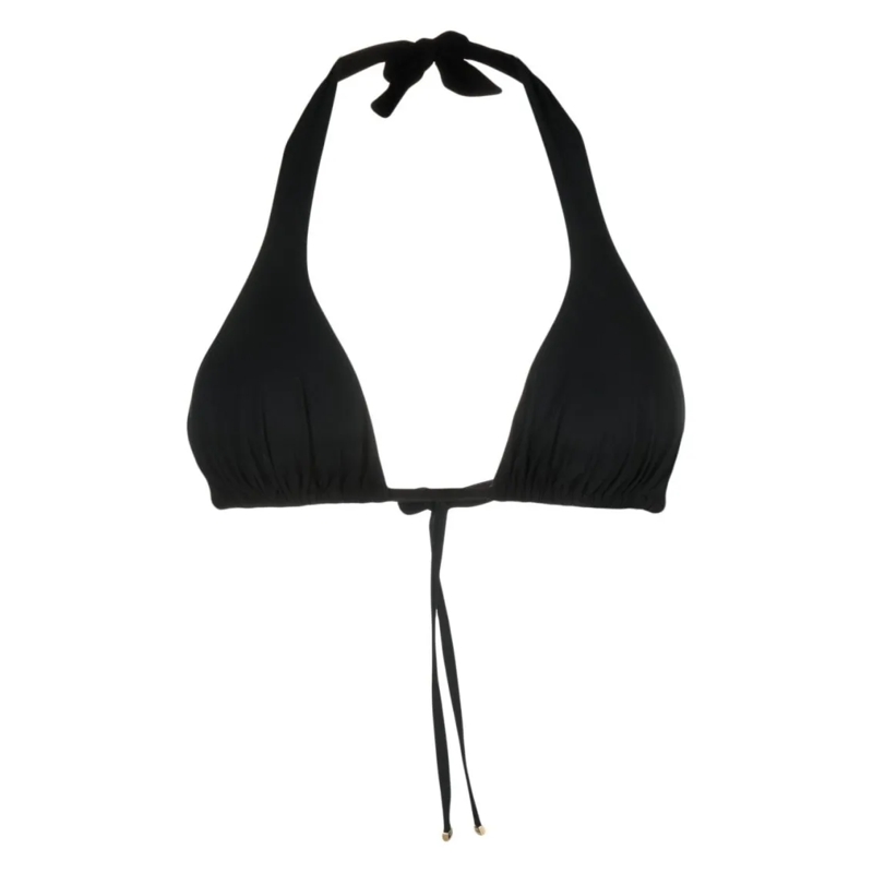 Dolce&Gabbana  Mare Nero Triangle Swimwear Top Black