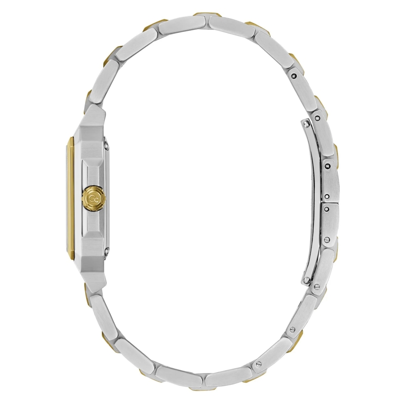 GC Quarzuhr Quarz-Analoguhr Gc Squarecut Lady gold(Image 2)