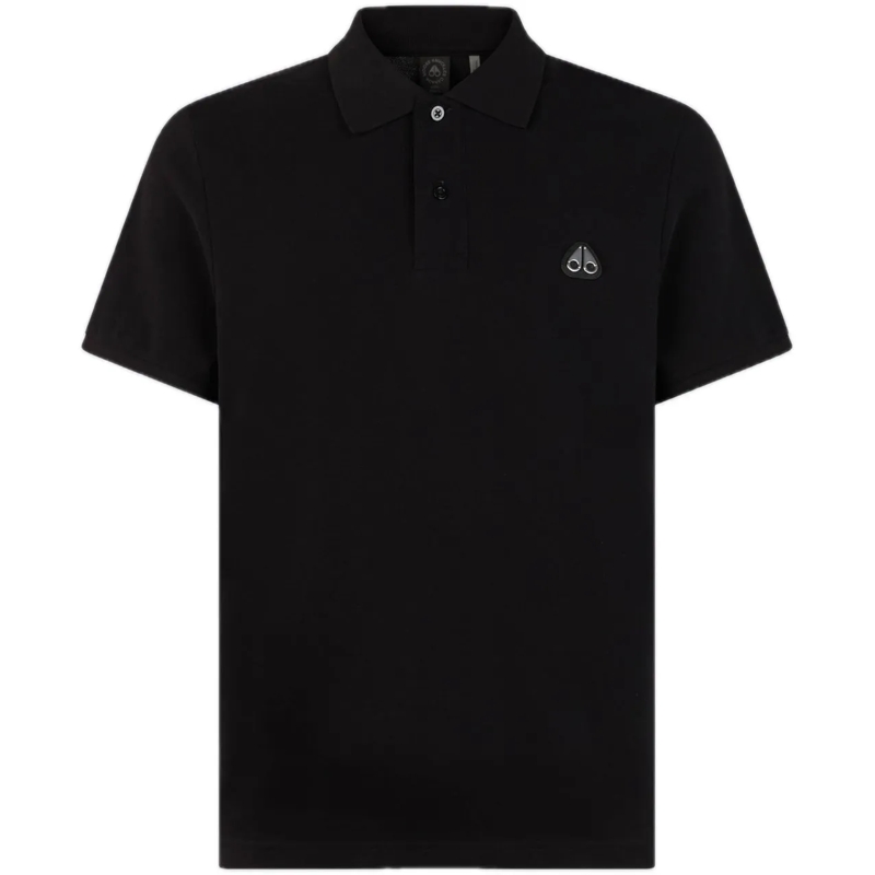 Moose Knuckles Polohemd Everett Polo Black schwarz