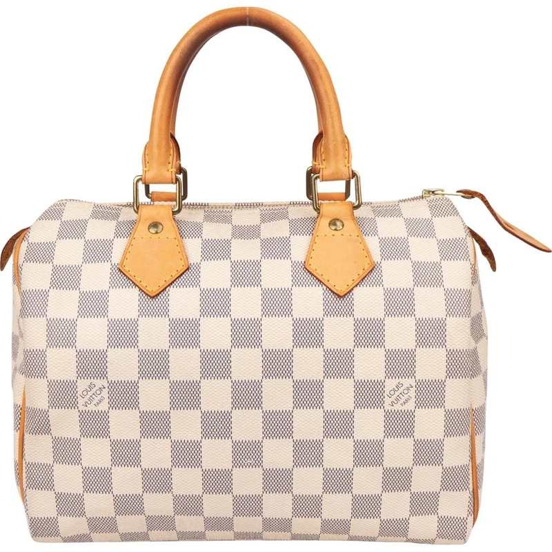Louis Vuitton Tote Louis Vuitton Damier Azur Monogram Speedy 25 Handb weiß