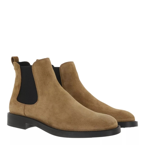 Tod's Ankle Boots Suede Brown Stiefelette