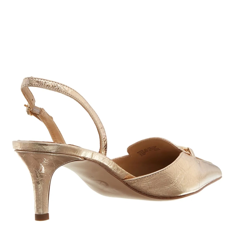 MICHAEL Michael Kors Pumps Lena Sling Pump Pale Gold(Image 6)