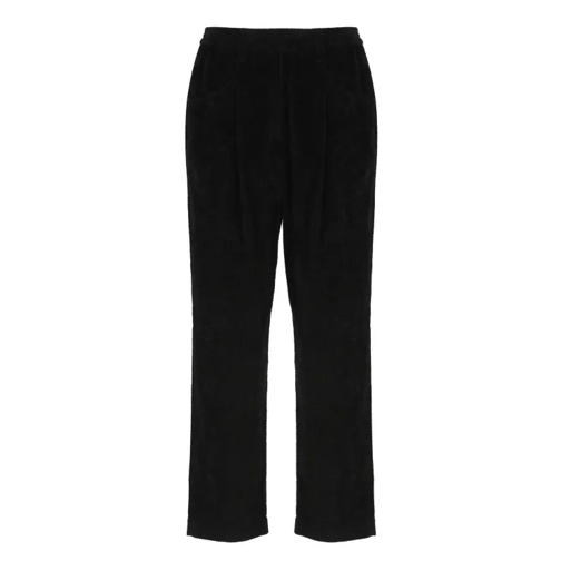 Brunello Cucinelli Black Cotton Pants Black 