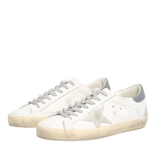 Golden Goose Super Star mit Wildleder weiß sneaker basse