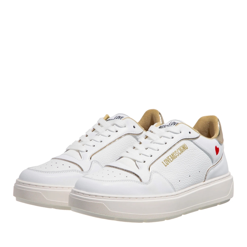 Love Moschino Low-Top-Sneaker Bold Love Sneakers Donna Bianco
