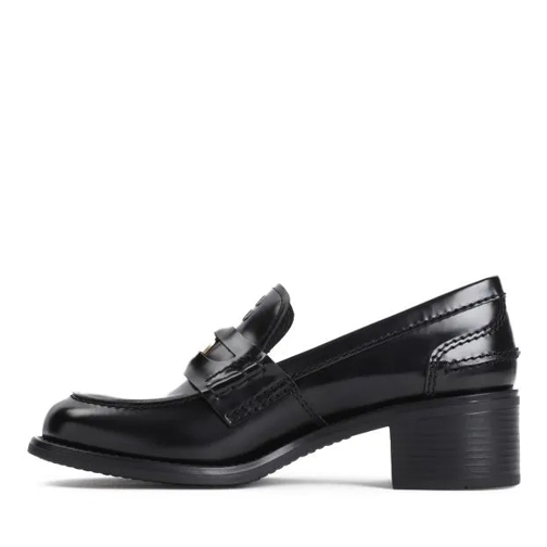 Miu Miu Loafer Black Calf Leather Loafers Black (Image 2)