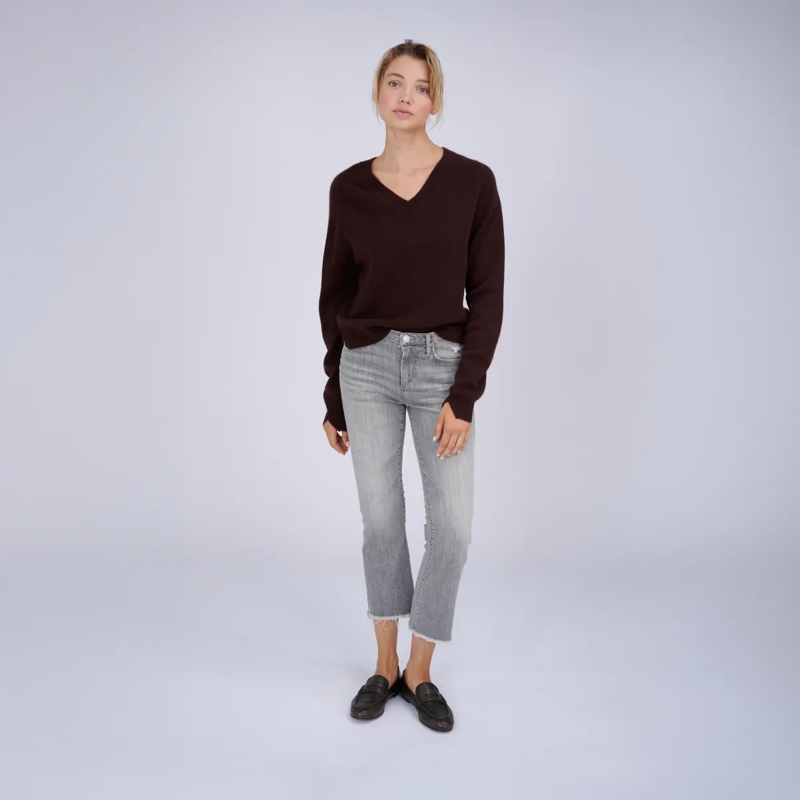 True Religion  - Lamgarm- Gerader Schnitt- Rippbünchen an den Ä braun(Image 2)