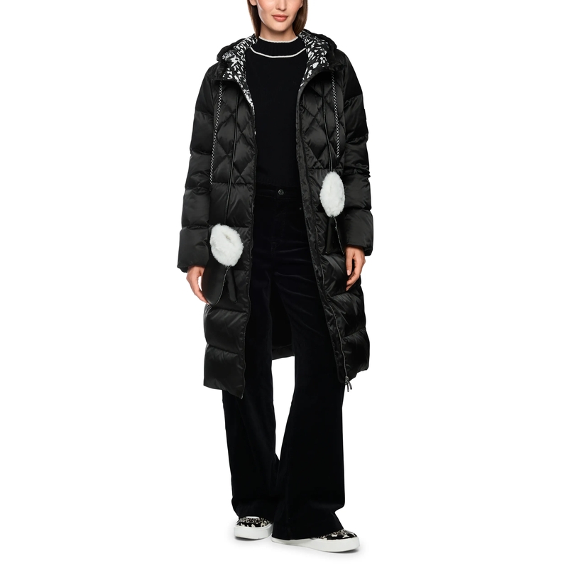 Marc Cain Gewatteerde jas Mantel black new(Image 2)