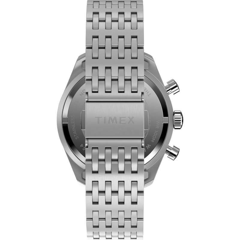 Timex Automatikuhr Quarz-Analoguhr Waterbury Heritage Collection silber (Image 3)