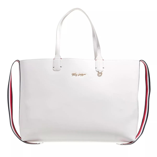 Tommy Hilfiger Iconic Tommy Tote Bright White Boodschappentas