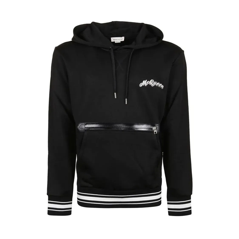 Alexander McQueen  Logo Hooded Sweatshirt Black
