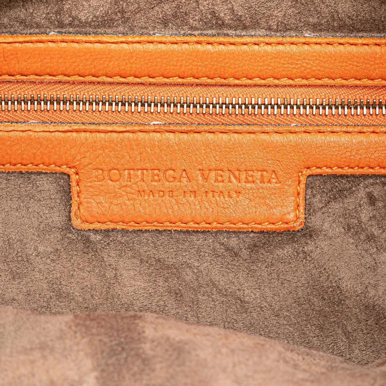 Thumbnail - Bottega Veneta Hobo Bags - Small Nappa Intrecciato Veneta Hobo - Gr. unisize - in Orange - für Damen