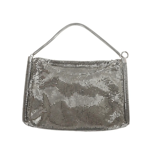 Paco Rabanne Schultertasche Pixel Tube Silver