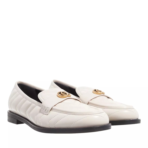 Gucci GG Loafers Leather White Loafer