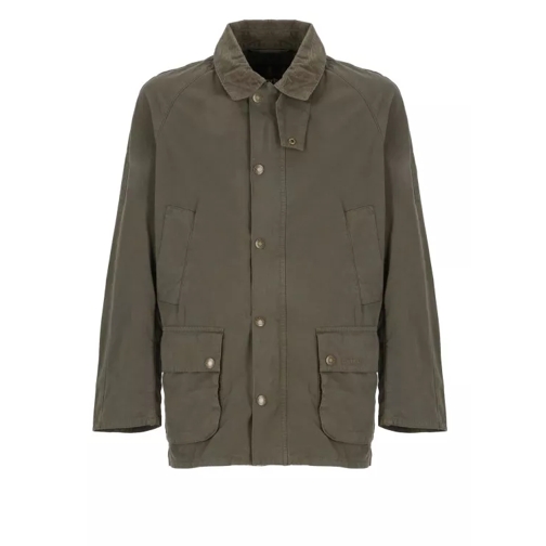 Barbour  Green Cotton Jacket Green