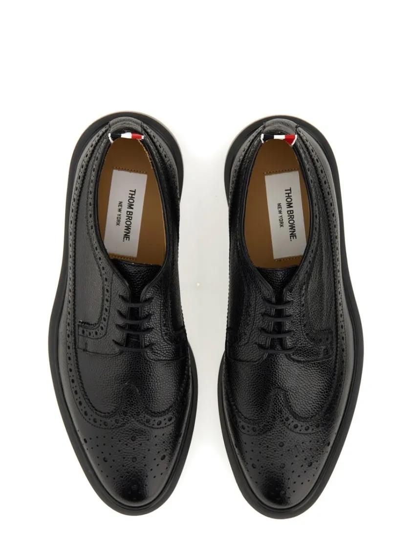 Thumbnail - Thom Browne Loafer - Stringata Longwing Brogue - Gr. 9 - in Schwarz - für Damen