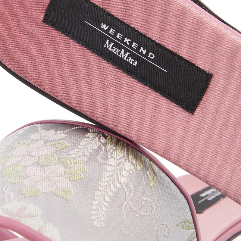 WEEKEND Max Mara Slides Nevis Grigio Chiaro(Image 4)