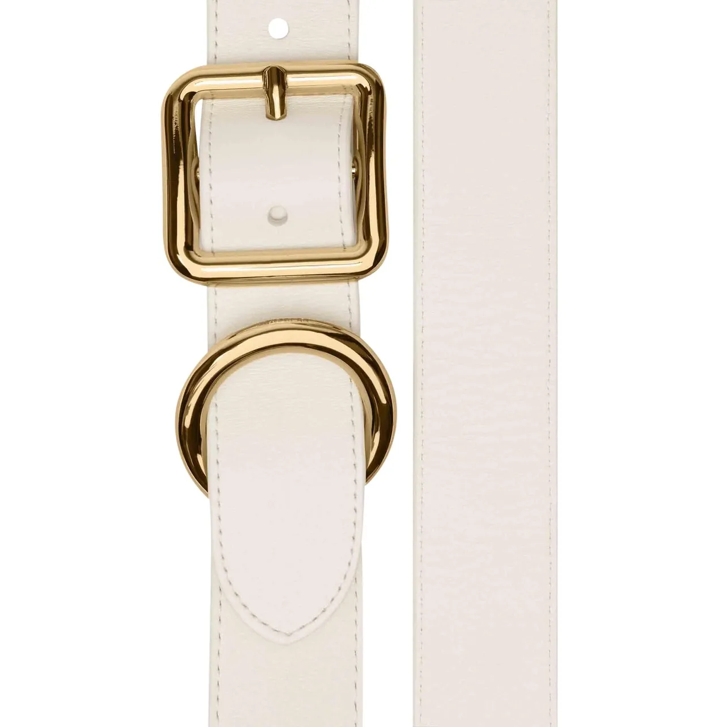 Jacquemus Square Circle Belt schwarz | Dünner Gürtel