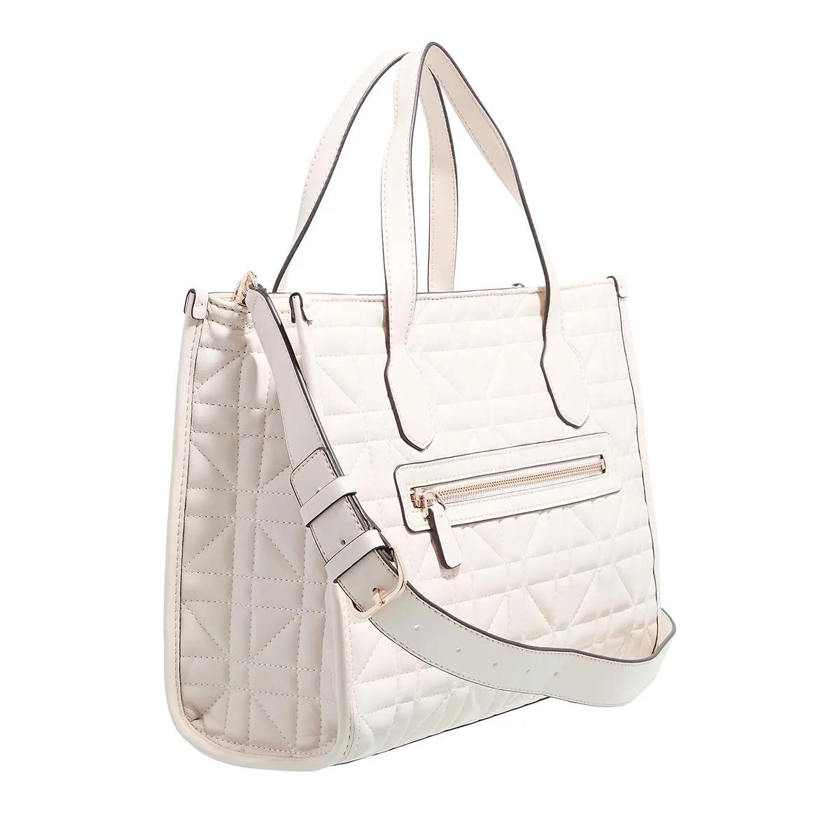 Guess Beige Silvana Handtas met Verstelbare Band Beige Dames