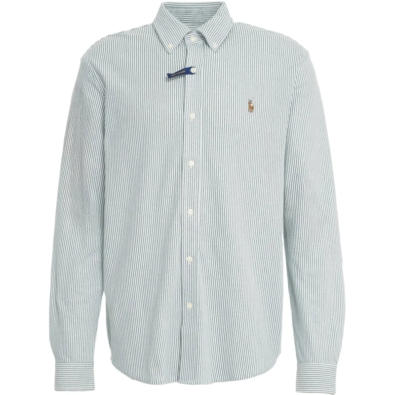 Ralph Lauren T-shirt Striped Oxford shirt grün