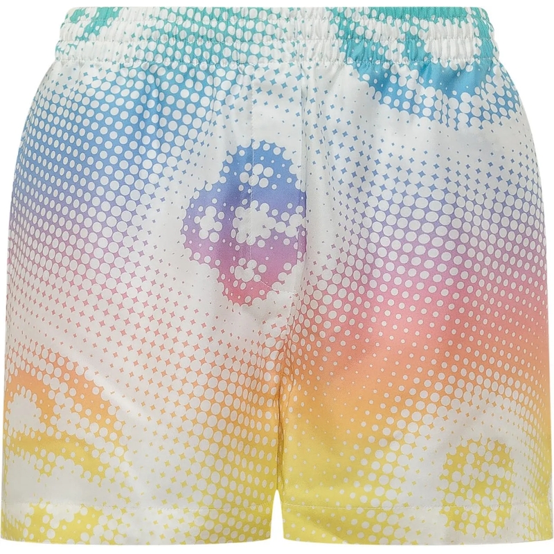 Casablanca Shorts Shorts Con Logo Halftone mehrfarbig