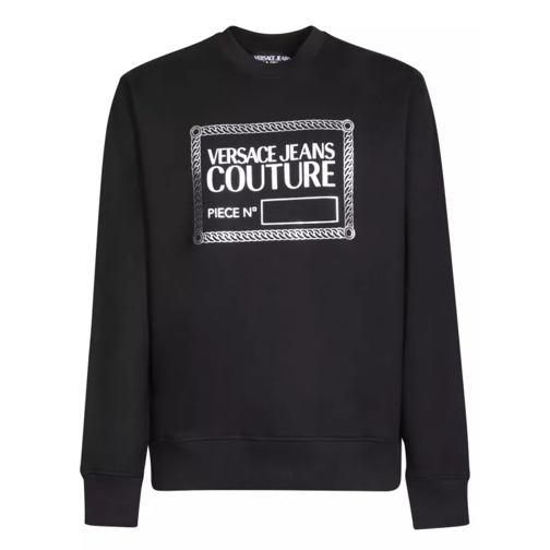 Versace Jeans Couture Black Logo Sweatshirt Black 
