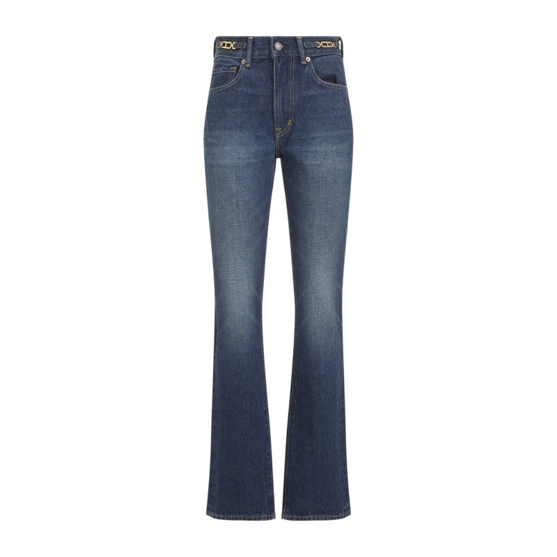 Tom Ford Jeans Blue High-Waisted Jeans Blue
