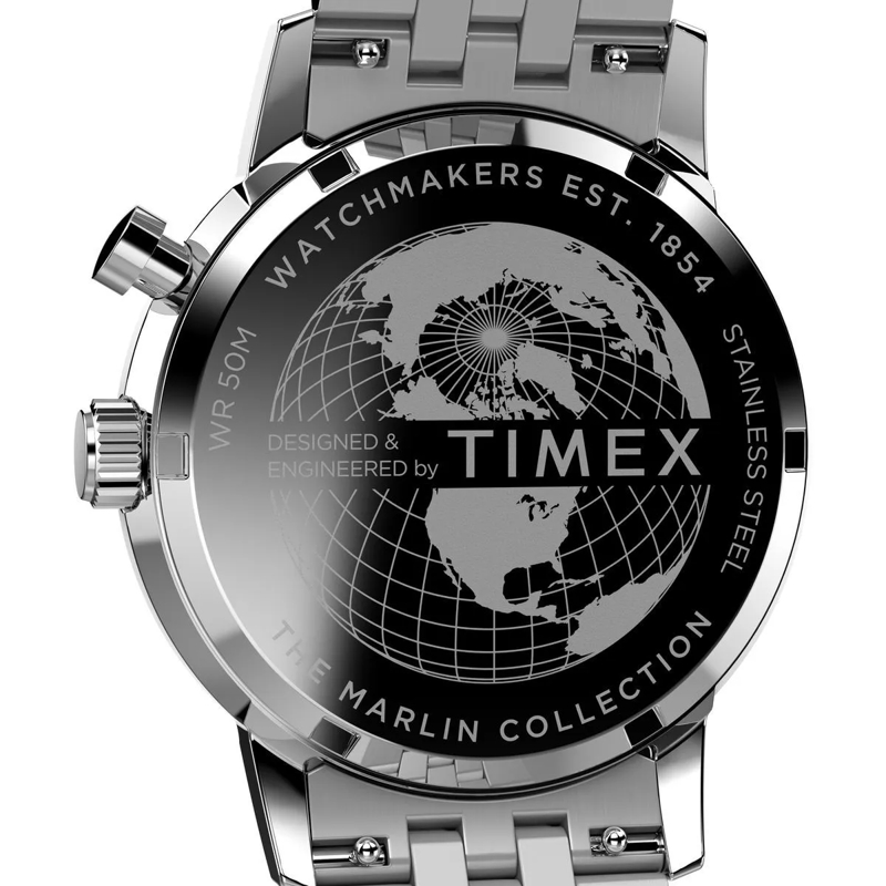 Timex Quarzuhr Quarz-Analoguhr Marlin® Moon Phase silber(Image 4)
