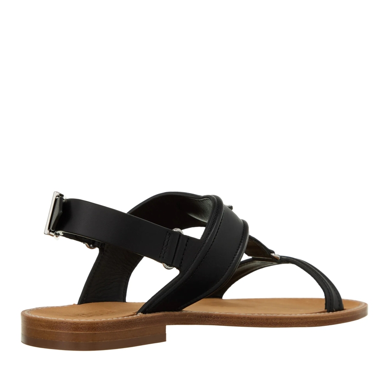 Zadig & Voltaire Sandalen Caprese Wings Leather Noir(Image 4)