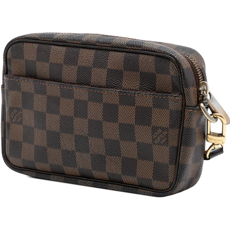 Louis Vuitton Clutch Damier Ebene Pochette Billets Macao braun