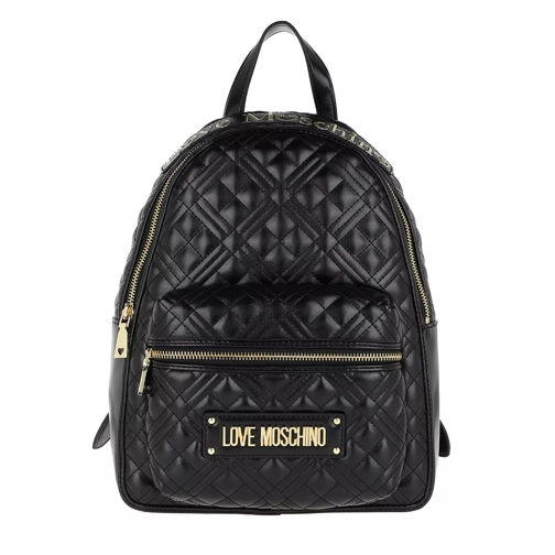 Love Moschino Quilted Handle Bag Nero Backpack